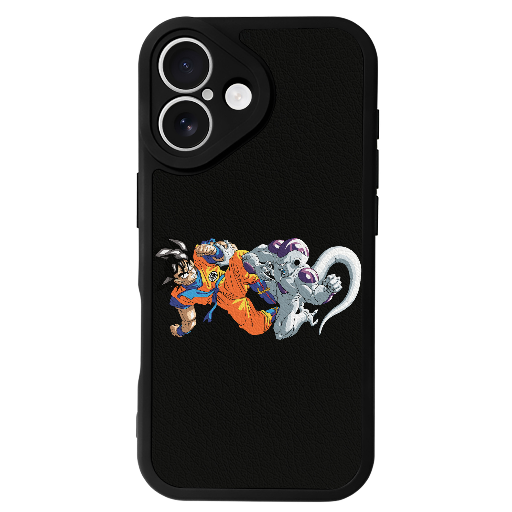 （画像用） ドラゴンボール 孫悟空（そん ごくう）Son Goku カカロット DRAGON BALL Kakarotto 【iPhone 16シリーズ対応】シリコンスマホケース（レザー調） 材質：シリコン
